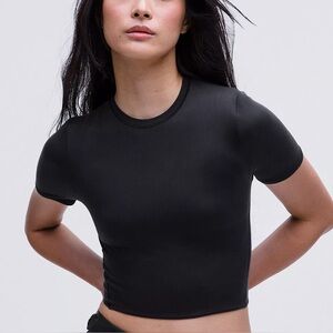 Zara Classic Black Crop Top